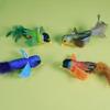 Hanging Feather Chirping Bird, Biting Resistant Cat Toy, Self-entertainment and Boredom, Cat Teasing Stick for Pets