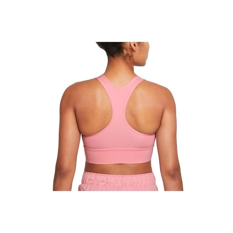 Nike Dri-FIT Medium Support One-Piece Padded Sports Bra Women Underwear Pink CZ4497-630