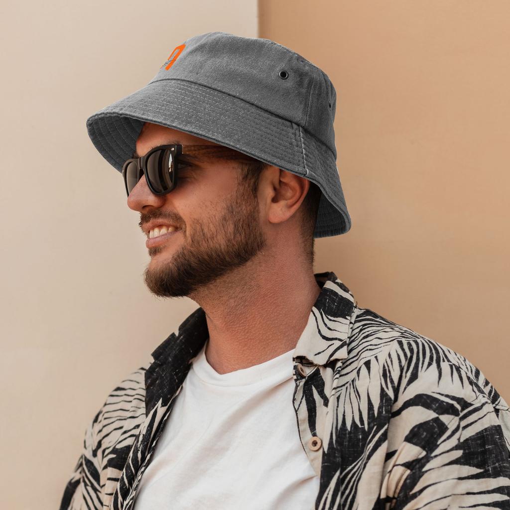 Street L-Lando N-Norris Podepsané Ln4 Kbelíkové klobouky Unisex Lehký Venkovní Opraný Džínový Rybářský klobouk Plážový klobouk
