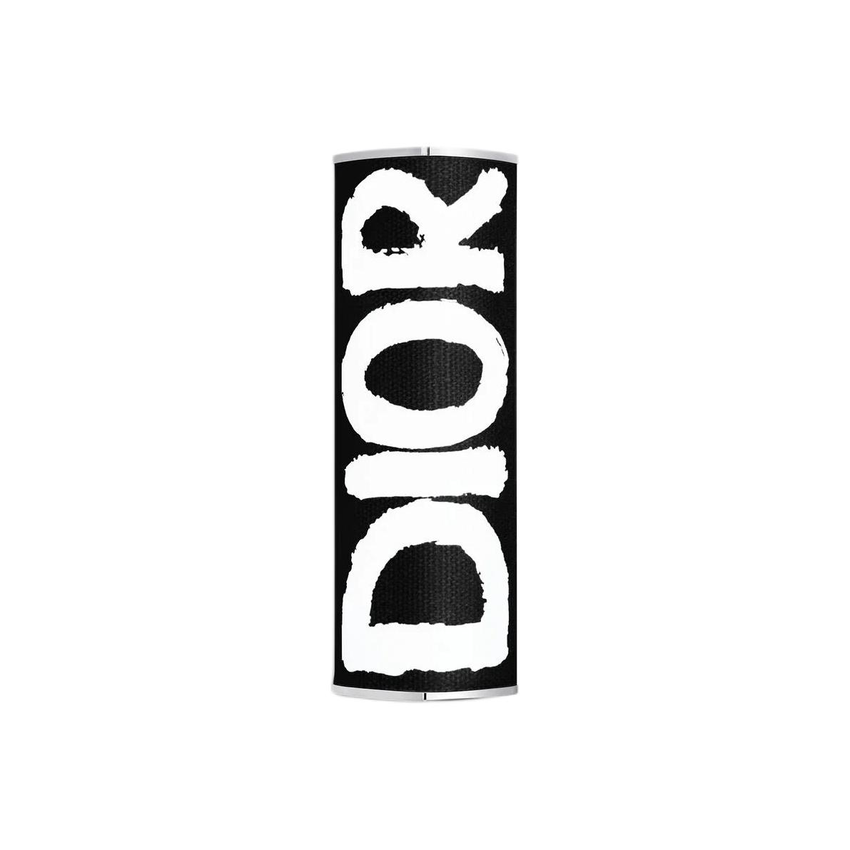 Dior 2025 Limited Graffiti Edition Lipstick Case Portable 2025 Bold Black