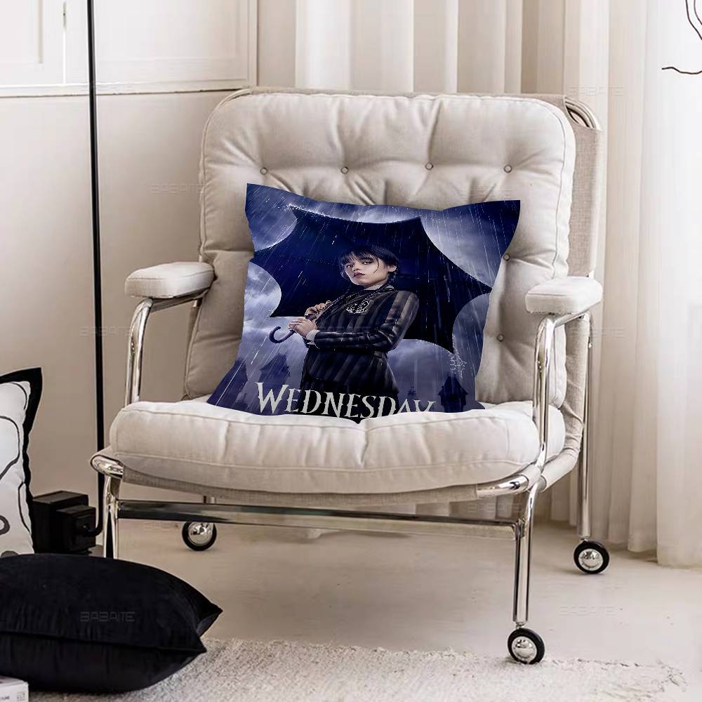 Movie W-Wednesday Cushion Cover Decorative Pillow Sofa Home Decor Case Pillow Cases