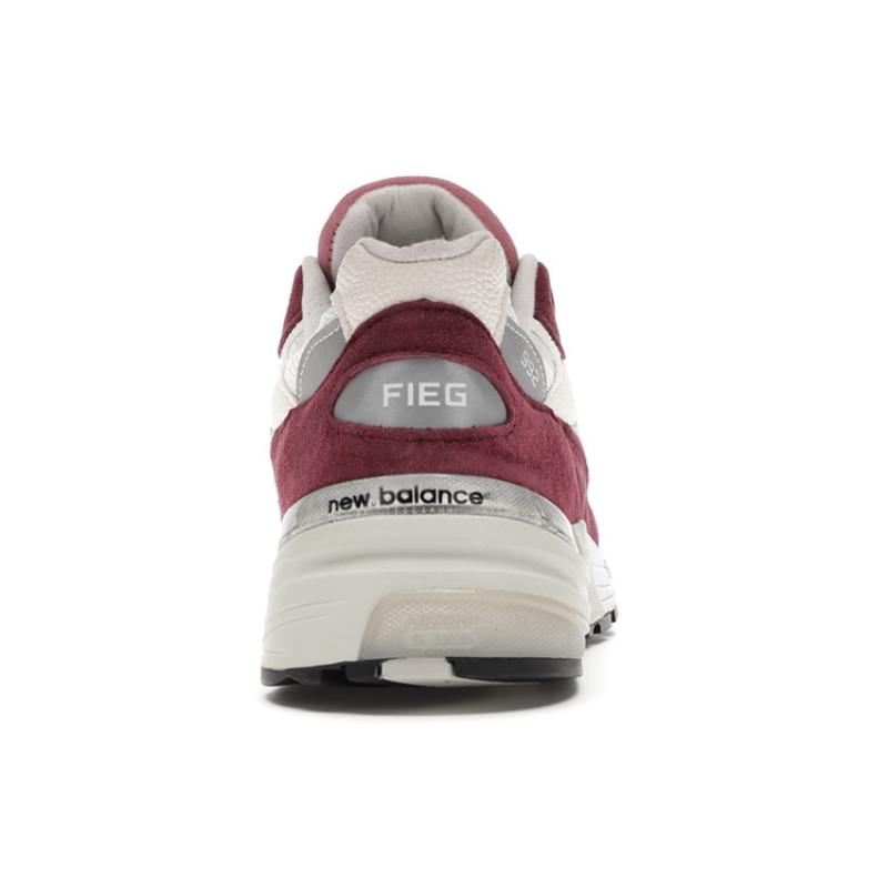 New Balance Kith X New Balance 992 Made In Usa 'Kithmas Collection Burgundy Reef' Sneakers M992KB