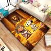 Cute Snoopy print decorative rug, perfect for home, bedroom, bedside, or office use, including swivel chairs.