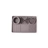 Slow Feeder Dog Bowl Mat Silicone Pet Feeding Tray Non Slip Durable Design for Preventing Choking and Promoting Healthy Eating Habits