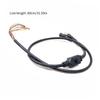 11 Pin CCTV Camera Connection Cable With OSD Menu Button Power Supply And BNC Video Output