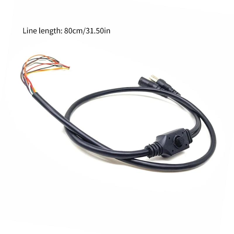 11 Pin CCTV Camera Connection Cable With OSD Menu Button Power Supply And BNC Video Output