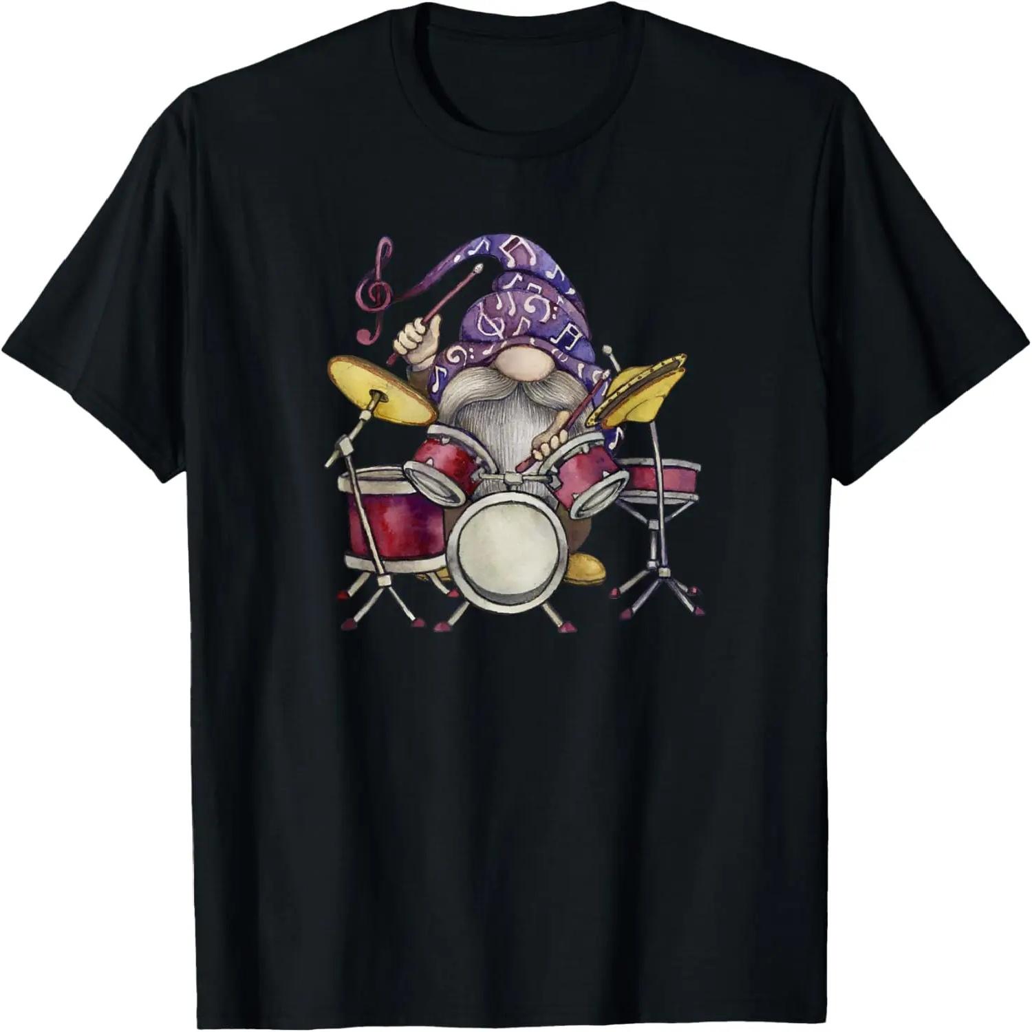 Drummer Drums T Shirt Rock Dog Punk Snare Gift Girly XXXXXL чёрный