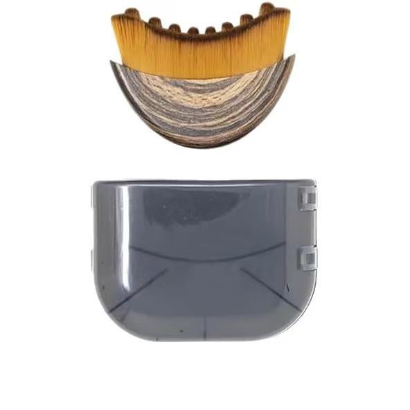 Lymphatic Contour Face Brush - Portable Makeup Tool
