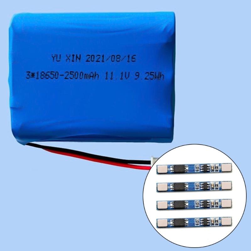 Pack Of 4 1S 3.7V 18650 Lithiums Battery Protections Circuit Board For 18650 LiBatteries Charging Module Long Last
