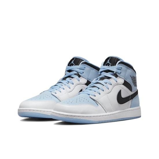 

Air Jordan 1 Mid SE Ледяной Голубой Белый Черный Ретро Кроссовки DV1308-104 EU 41