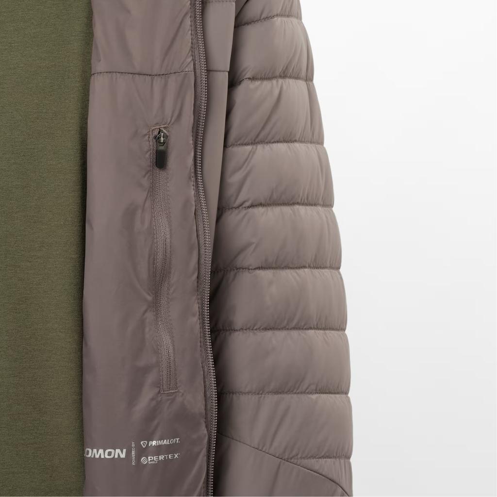 Salomon Rflx Pertex® Primaloft® Skin-Friendly Versatile Comfortable Warm Windproof Waterproof Jacket Men Jacket C26056