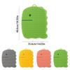 Dinosaur Shape Exfoliating Foot Pad Non-slip Shower Foot Scrubber Bath Massage Mat  Bathroom