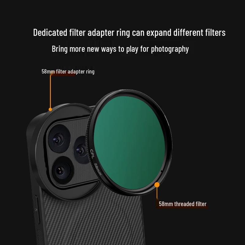 iPhone 17 Pro Max SLR Photography Set with Polarizing Filter