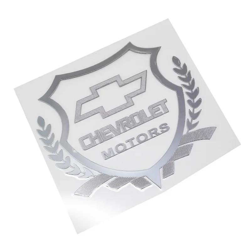 Car Window Badge for Chevrolet IMPALA AVEO CAPTIVA CRUZE EQUINOx LACETTI COLORADO MALIBU Waterproof Sticker Rear Trunk Emblem