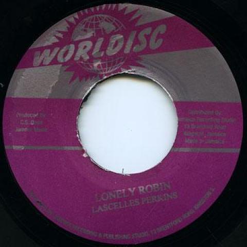 7inch Record LASCELLES PERKINS - Lonely Robin (Original Stamper) / C CR128 Studio One 2013 Jamaica Reggae, Ska & Dub Used