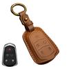Handmade Genuine Leather Car Key Fob Case Cover Bag Protector Suitable For Cadillac Key Fob Cover Case ATS XTS XT5 XT4 CT6 XT6