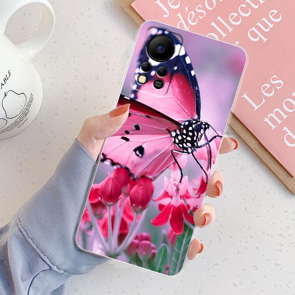 Voor Infinix HOT 11S NFC Hoesje X6812B 6,78 Inch Schokbestendig Achterkant Telefoonhoesjes Voor Infinix Hot11s 11 s NFC Slank Siliconen Transparante Bumper