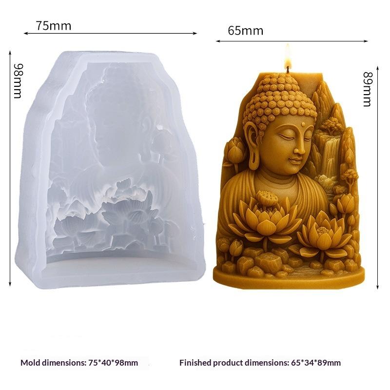 Silicone Resin Casting Molds Cute Mary Girl Shape Easy Demold Food Grade for DIY Candle Chocolate Fondant Craft Making