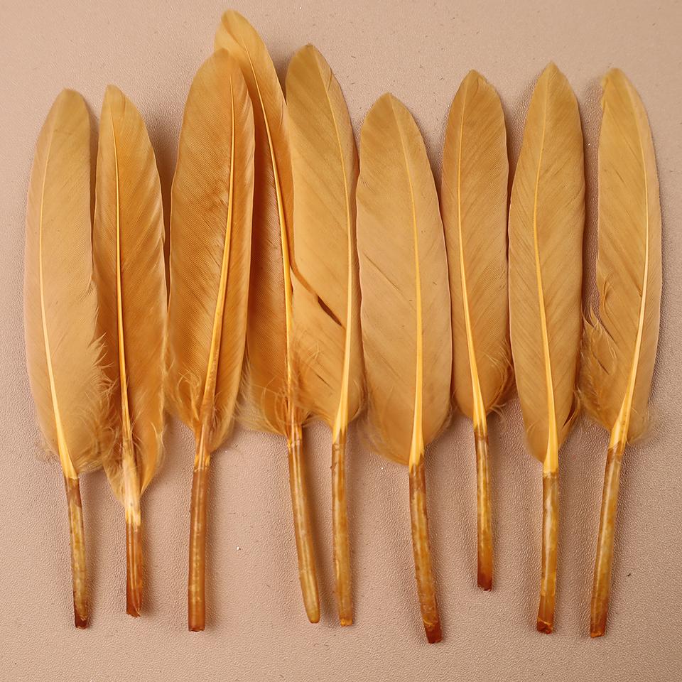 Duck Feathers for Clothes Handicraft Accessories White Golden Black Pink Peacock Goose Feather Plumas Handicraft Article