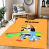 Gumball Darwin Adventure Customize Your Name Floor Rug Office Rug Suitable for Bedrooms Outdoor Hallway Playrooms Antislip Carpet Anime Office Decor