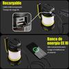 USB Rechargeable Camping Lantern, 6 Mode Super Bright Portable Handheld Lamps Perfect for Camping
