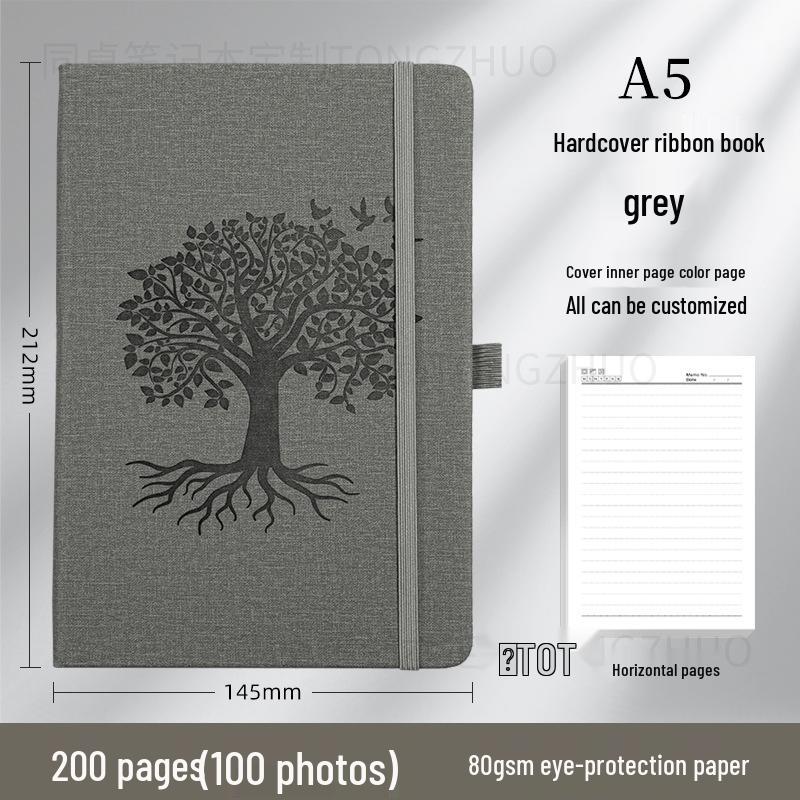 High-Value Customized A5 Notebook with Elastic Band for Business & Office