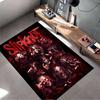 Area Rug, Slipknot Band Metal Art Print, Man Cave Decor, Non-Slip Mat