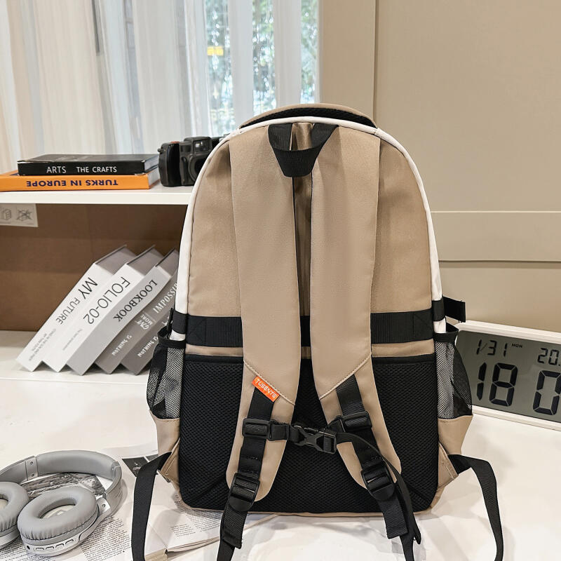 Junior High School Student Schoolbag Colored Large Capacity Backpack Campus Computer Backpack