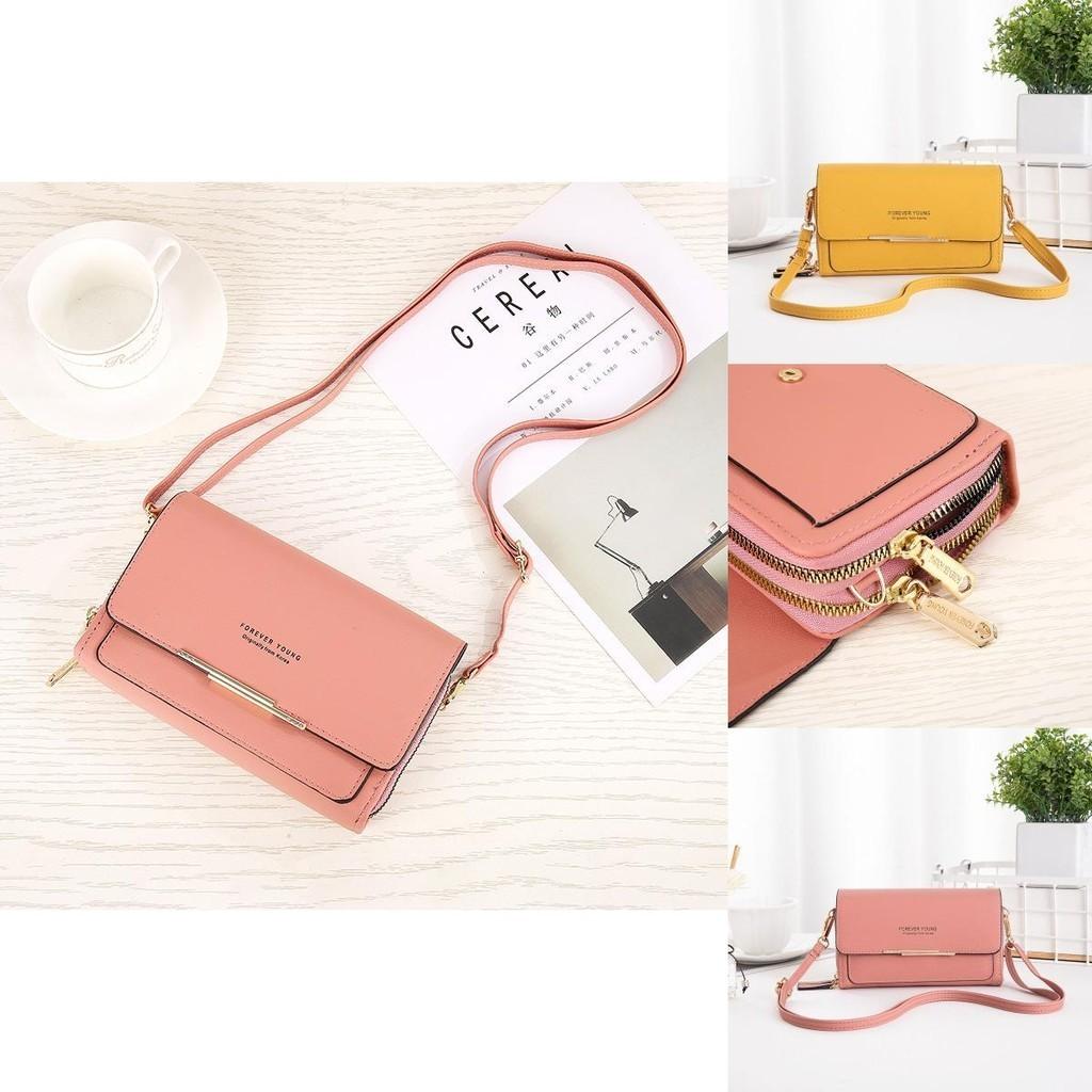 High-quality Leather Cellphone Bag For Women With Elegant And Simple Design