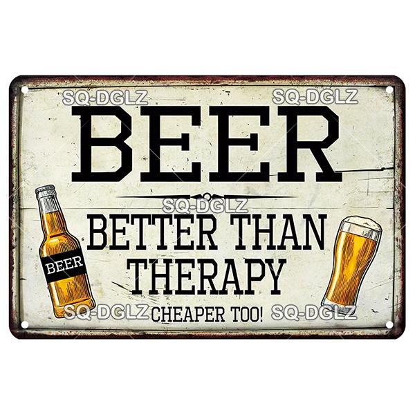 Vintage Metal Tin Sign Wall Decor Pub Bar Beer Retro Plaque Poster Wall Art Home Decor