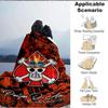 1pc One Piece Ace Soft Skin-Friendly Flannel Blanket with Digital Printing, Various Sizes Available for Family, Friends, Birthday