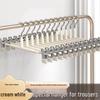 Non-Slip Pant & Skirt Clips: Strong Metal Hangers for Drying and Organizing Clothes