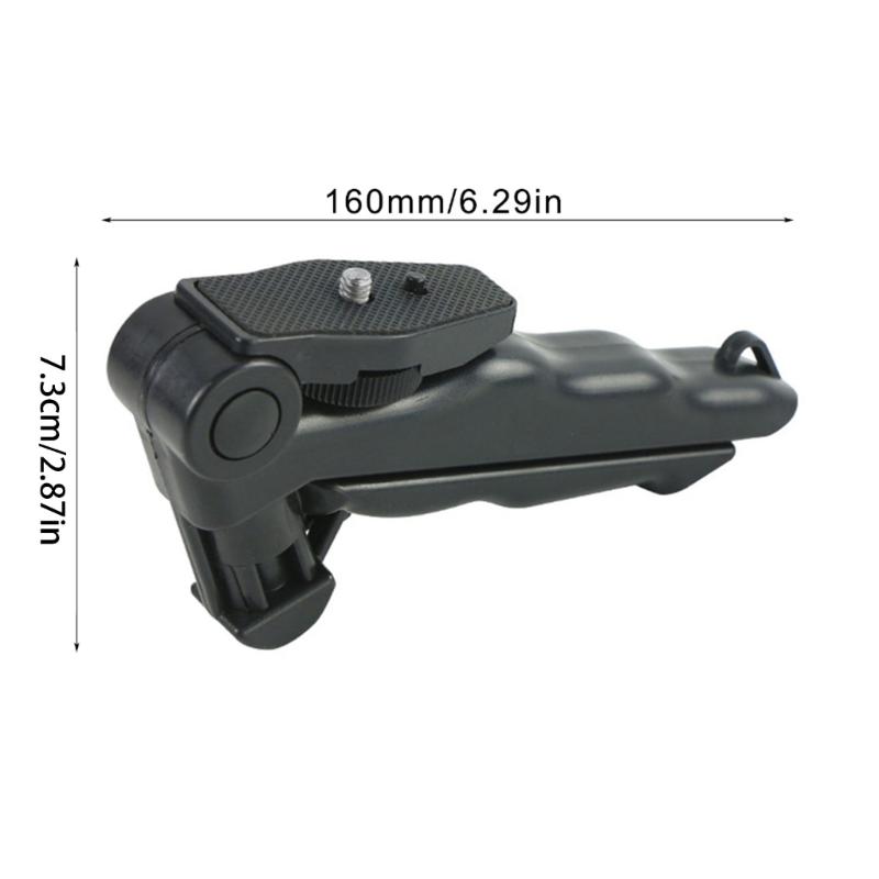 Desk Tripod for Camera and Phone Phone Holder Action Camera Adapter Stable Grip Portable Table Tripod Desktop Mount