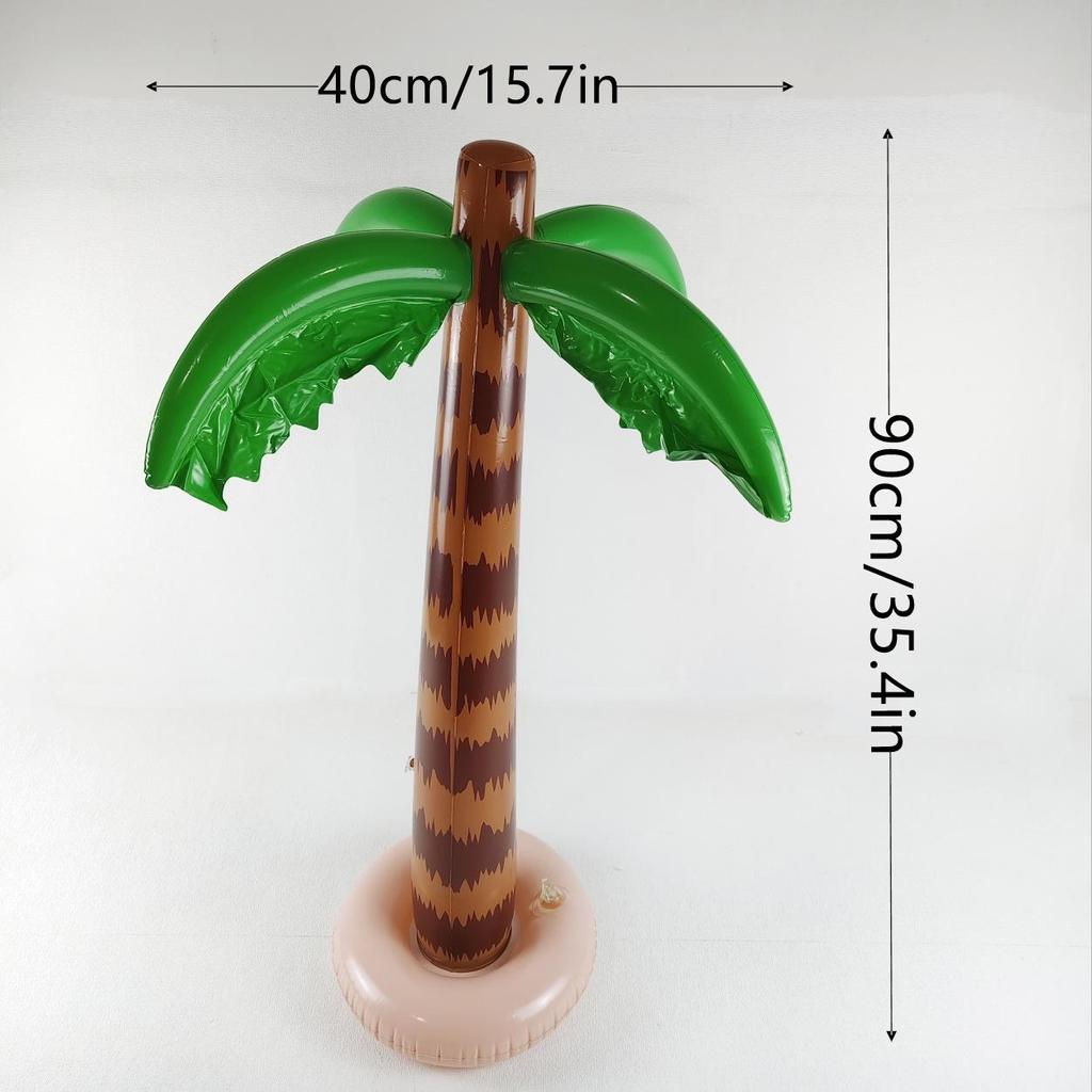Inflatable Coconut & Cactus Palm Party Props