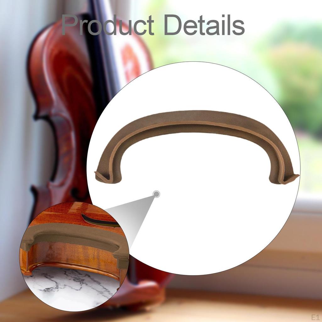 Violin Waist Protector Cover Side Protection Replace Premium Versatile Spare Parts Instrument