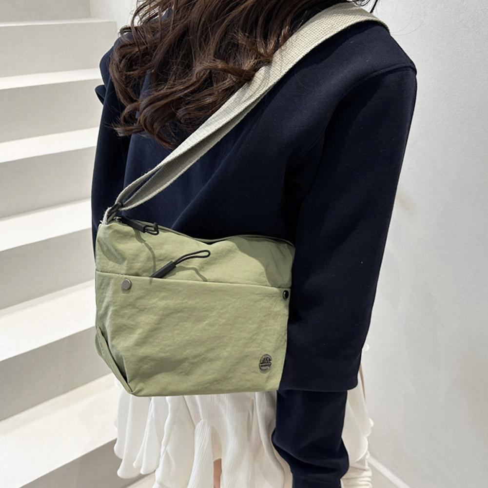 Fashion Women's Single-shoulder Bag Large Capacity Lightweight Tote Bag Simple Crossbody Bag Korean Style Mobile Phone Pack