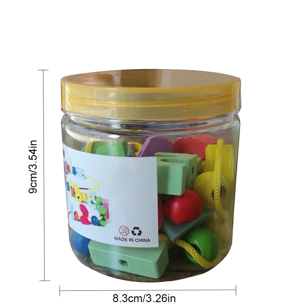 Numbers Beads Enlightenment Early Learning Baby Toys Threading Building ...