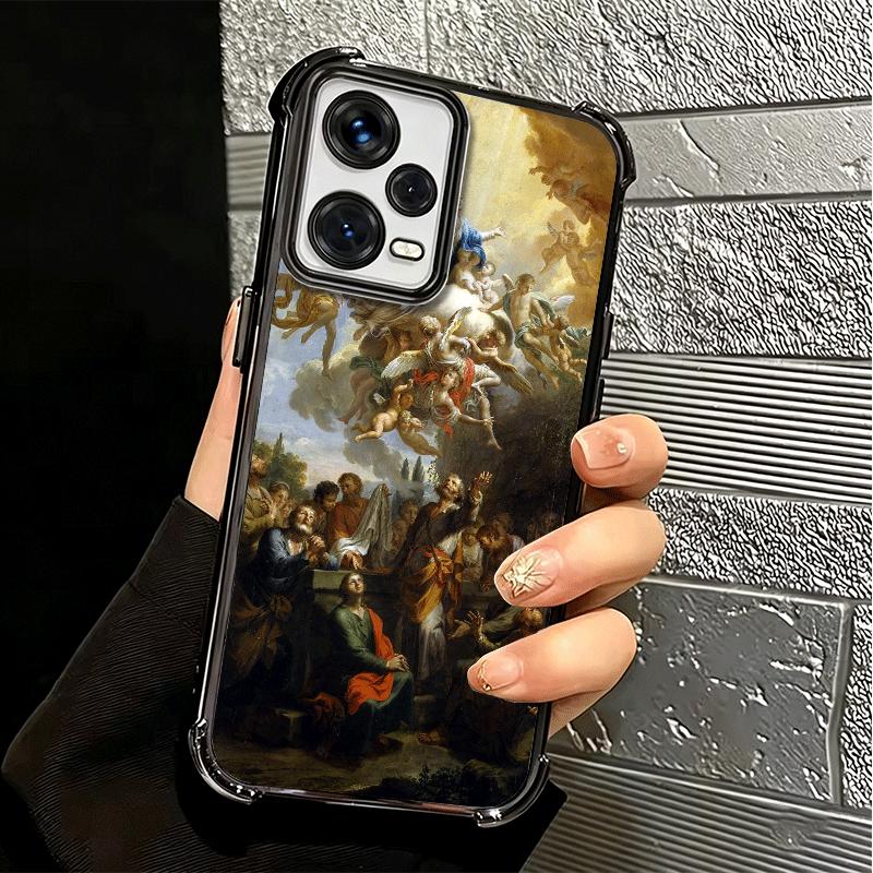 Renaissance Ästhetik Kunst Malerei Weiche Handyhülle Für Xiaomi Redmi Note 14 15 Pro Plus 13 12 11S 11T 5G 10 9S 9 Beschichtung Anti-F