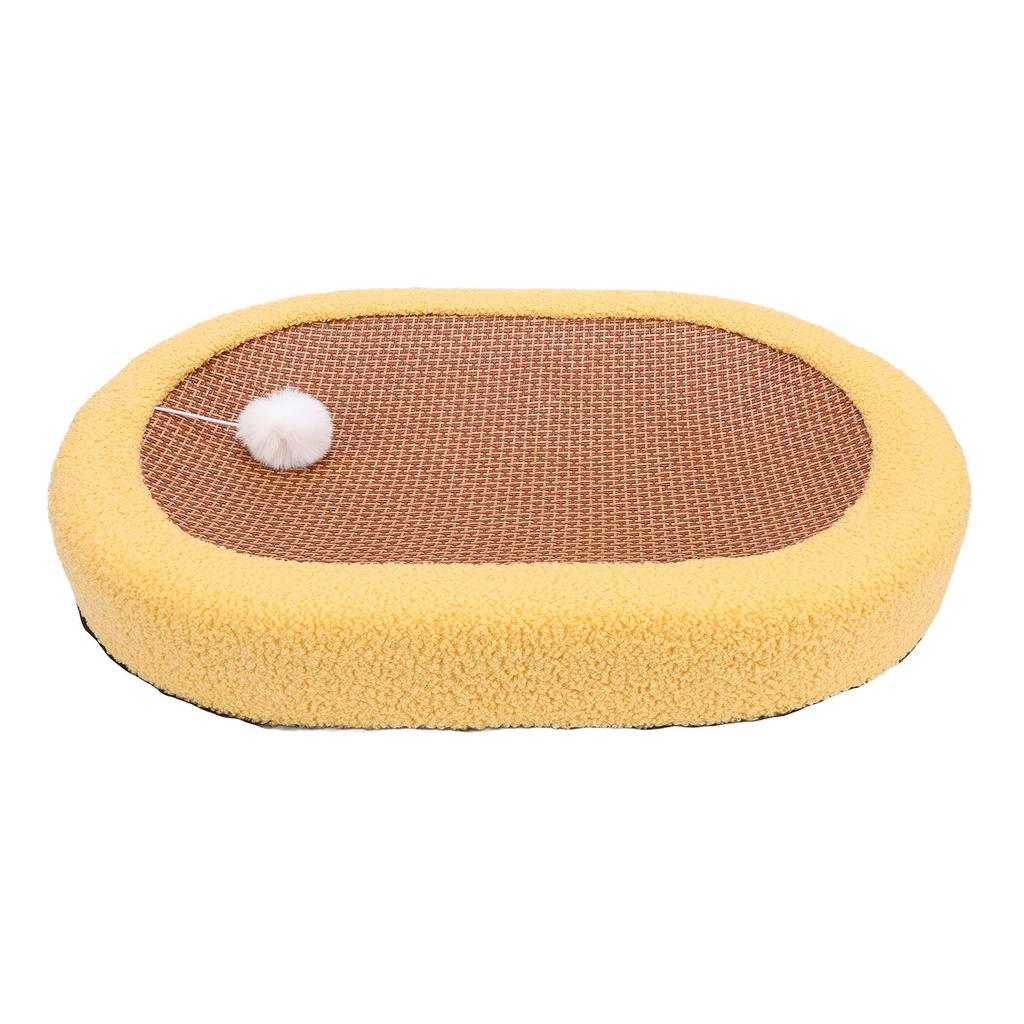 Katzenkratzbett, oval, für Katzen, Kratzbrett, Lounge-Möbel, Schutz für Katzen im Innenbereich, Schleifk