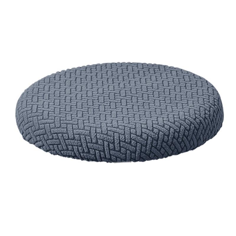 

Stretchable Chair Slipcovers for Rotating Stool Soft Protective Seat Covers Machine Washable Design Stool Covers
