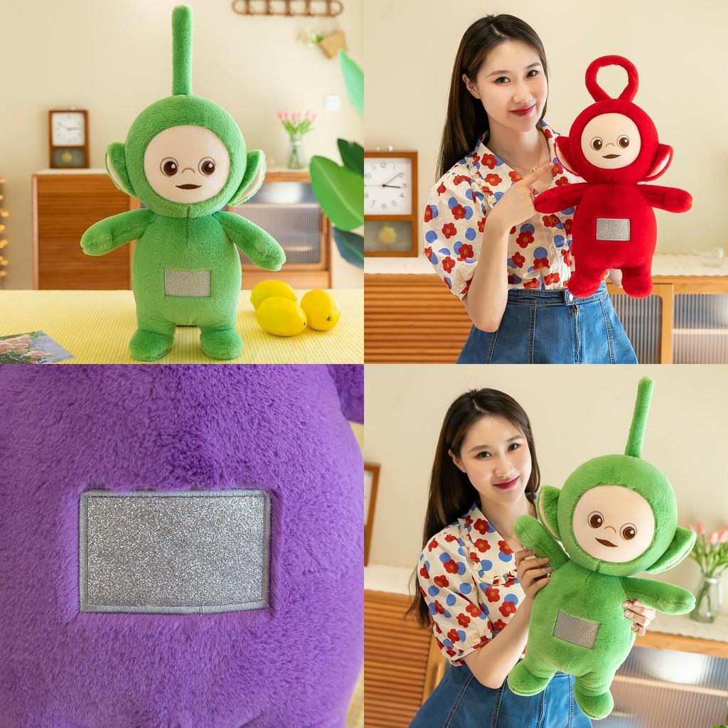 Živé barvy Teletubbies Dipsy Po Tinky Winky Laa-laa Plyšová hračka Stojící panenka Dětský vánoční dárek