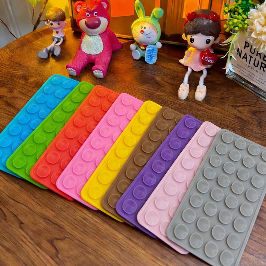 32-Piece Silicone Suction Cup Phone Holder Set - Double-Sided, Universal Fit