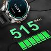 KT80 1.46 Inch Outdoor Smart Watch with Flashlight Health Monitor Multi Sport Modes Wristwatch