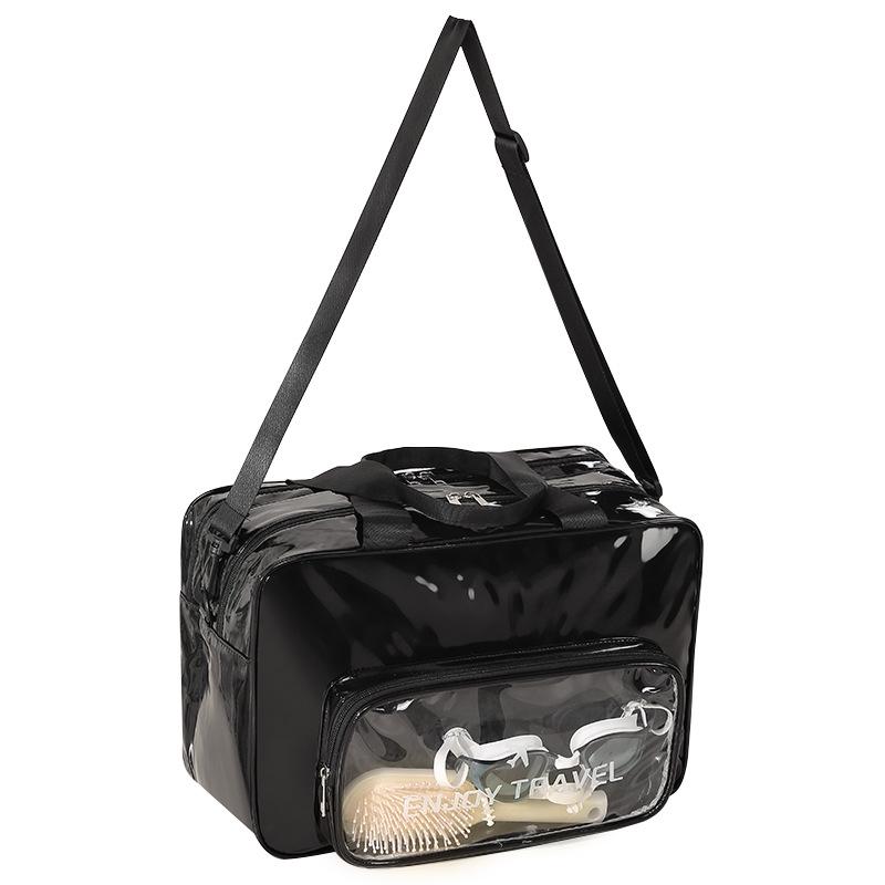 

Large Waterproof Gym Duffel Bag with Wet/Dry Separation for Men & Women чорний