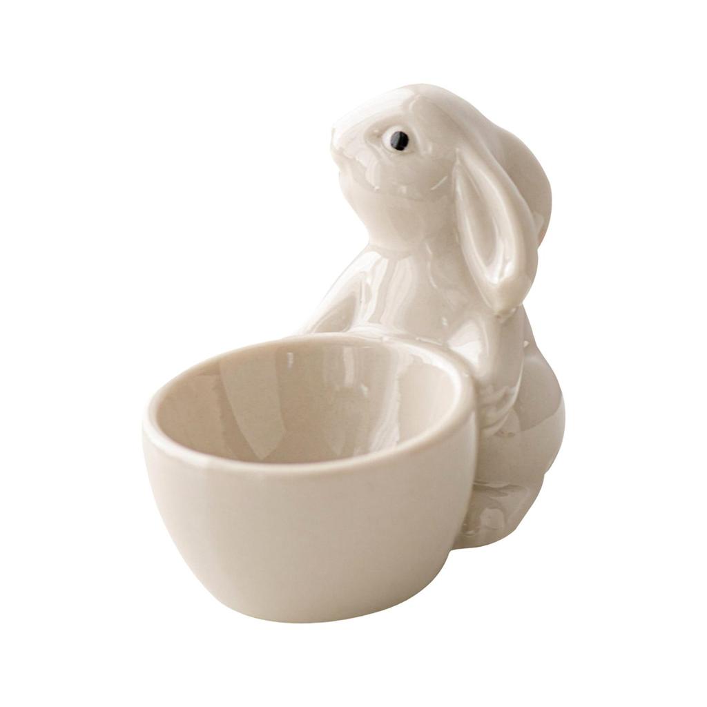 Egg Cup Display Dinner Kitchen Utensils Lunch Home Decor Breakfast for Hard Boiled Eggs Easter Bunny Egg Stand Egg Holder