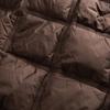 Elva's Island Women's Hooded Mid-Length Down Jacket