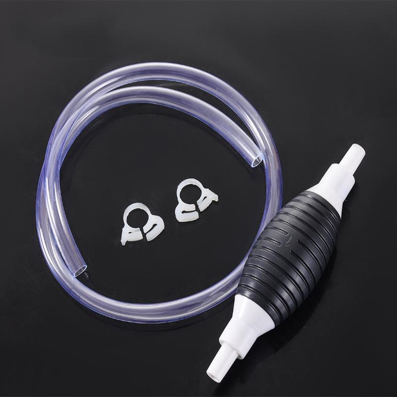 Car Emergency Fuel Extractor Universal Siphon Hose Pressurised Manual Self-priming Fuel Pump Car Engine Fuel Accessories