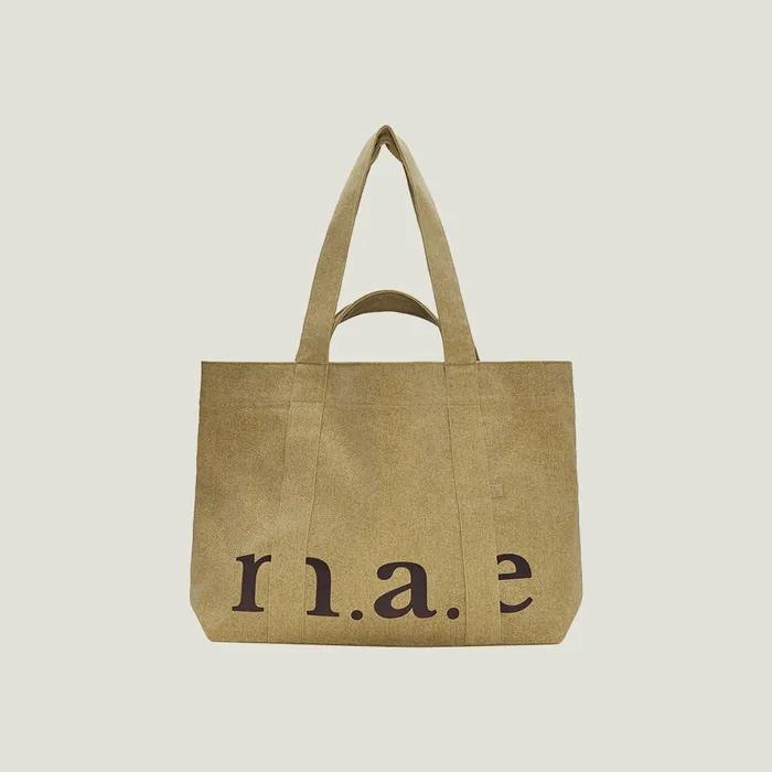m.a.e 2way logo Bag _ Mustard