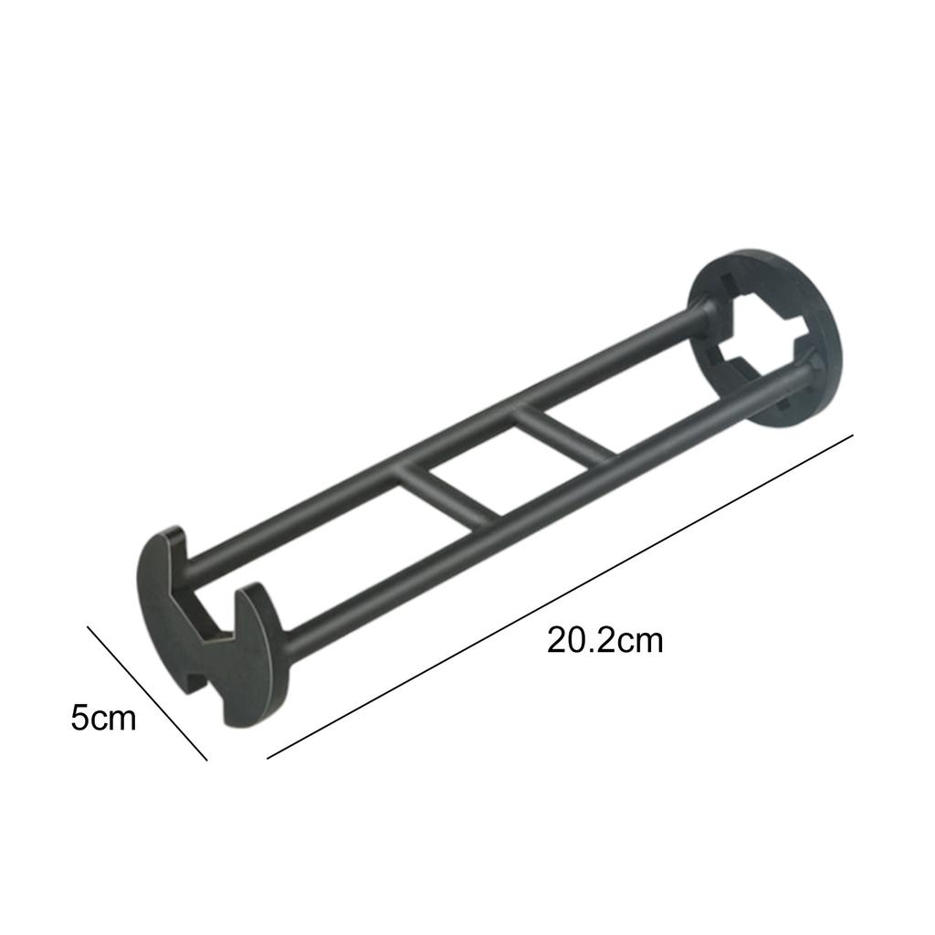 Basin Wrench Multifunctional Sink Wrench Four-jaw Hex Spanner Universal Plumbers Tool for Tight Spaces Kitchen Bathroom Home