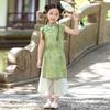 Kids' Tang Suit Hanfu Costume Set - Boys & Girls Ancient Spring/Autumn Style